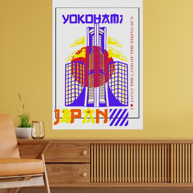 Ich Liebe Japan das Land der aufstrebenden Sonne Poster (Wohnzimmer 2)