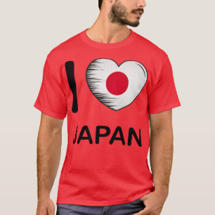 Ich Liebe Japan Meine Zuhause Mein Land 5 T-Shirt