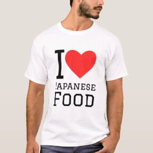 Ich Liebe japanisches Essen T-Shirt