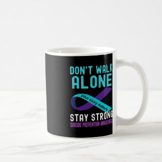 Ich Liebe Jemand, der Aquamarin Lila Suizidprävent Kaffeetasse