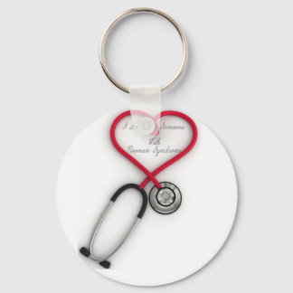 Ich Liebe Jemand mit Noonan-Syndrom-Schlüsselanhän Schlüsselanhänger