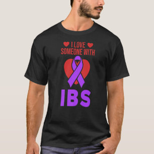 Ich Liebe jemandem mit Ibs Reizbare Darmsyndrom S T-Shirt