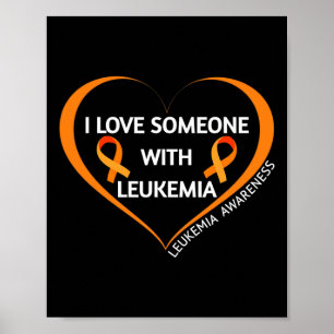 Ich Liebe jemandem mit Leukämie große Leukämie Awa Poster