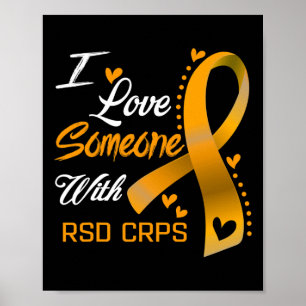 Ich Liebe jemandem mit Rsd Crps Bewusstsein 1 Poster