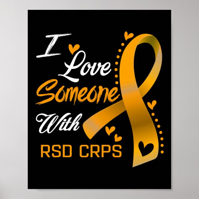 Ich Liebe jemandem mit Rsd Crps Bewusstsein 1 Poster (Vorne)