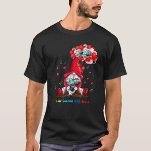 Ich liebe jemanden mit Autismus-Bewusstsein Unters T-Shirt