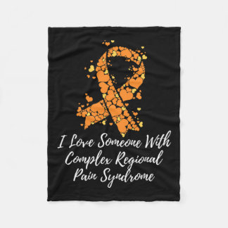 Ich Liebe jemanden mit Crps-Bewusstsein Fleecedecke