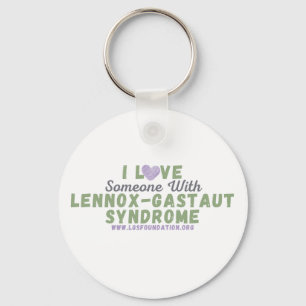 Ich Liebe jemanden mit LGS Button Schlüsselanhän Schlüsselanhänger