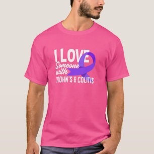 Ich Liebe jemanden mit Morbus Crohn & Colitis Bewu T-Shirt