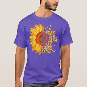Ich Liebe Jesus, aber ich spreche ein wenig lustig T-Shirt