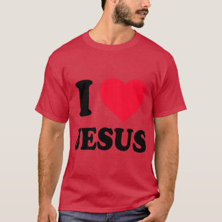 Ich liebe Jesus Freunde Mädchen T-Shirt