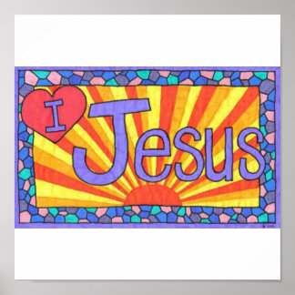 Ich Liebe Jesus! Poster