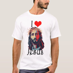 Ich liebe Jesus T-Shirt