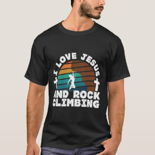 Ich liebe Jesus und Boulder-Christlicher Glaube Fi T-Shirt