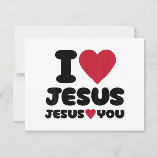 Ich Liebe Jesus und Jesus Lieben Sie Christlich
