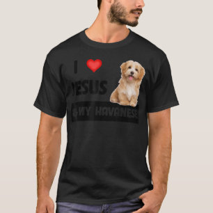 Ich Liebe Jesus und mein Hund Mama Hund Vater Pet  T-Shirt