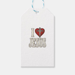 Ich liebe Jesus Vintage Gravur Faith Shirt Design_ Geschenkanhänger