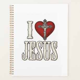 Ich liebe Jesus Vintage Gravur Faith T-Shirt Desig Planer