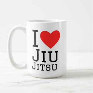 Ich liebe Jiu Jitsu Kaffeetasse