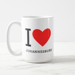 Ich liebe Johannesburg Kaffeetasse