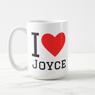 Ich liebe Joyce Kaffeetasse