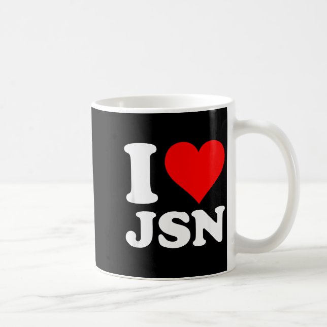 Ich liebe jsn  kaffeetasse (Rechts)