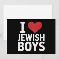 Ich liebe jüdische Jungen Ich Herz jüdische Jungen