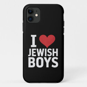 Ich Liebe jüdische Jungs Ich höre jüdische Jungs H Case-Mate iPhone Hülle