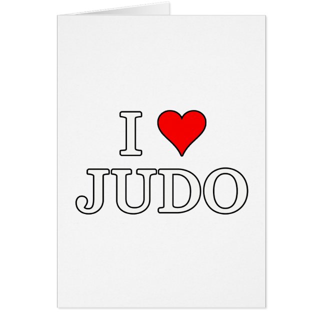 Ich liebe Judo (Vorne)