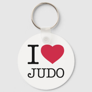 ICH LIEBE JUDO SCHLÜSSELANHÄNGER
