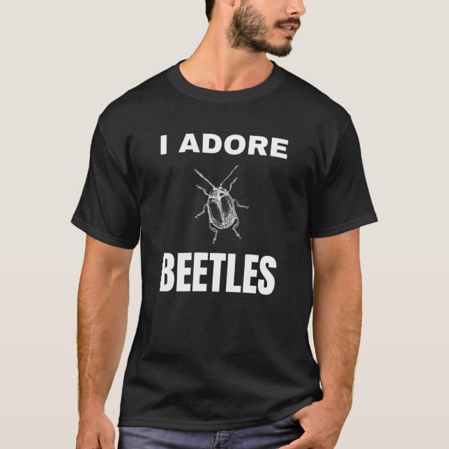 Ich liebe Käfer T-Shirt (Vorderseite)