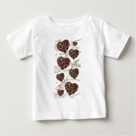 Ich Liebe Kaffee! Baby T-shirt