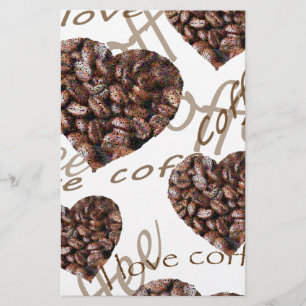Ich Liebe Kaffee! Briefpapier
