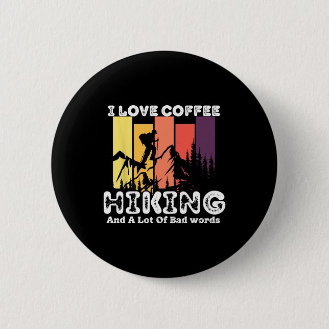 Ich liebe Kaffee  Button (Vorderseite)