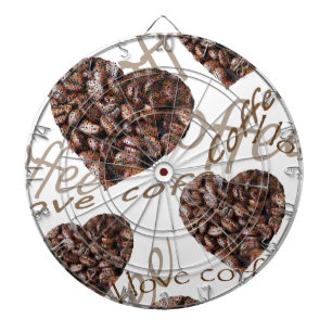 Ich Liebe Kaffee! Dartscheibe