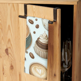 Ich liebe Kaffee Geschirrtuch