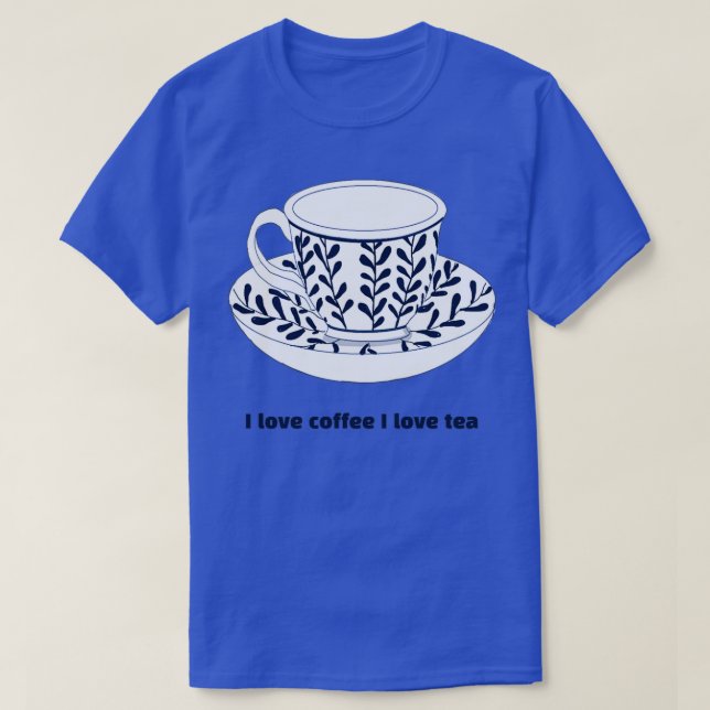 Ich liebe Kaffee, ich liebe Tee 1 (Design vorne)