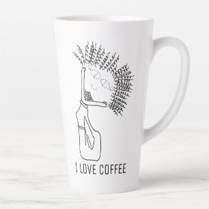 ICH LIEBE KAFFEE KAFFEE LIEBT MICH MILCHTASSE