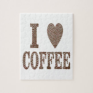 Ich liebe Kaffee Puzzle