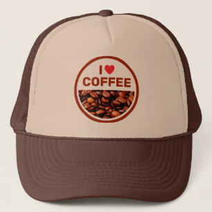 Ich liebe Kaffee™ Trucker-Mütze Truckerkappe