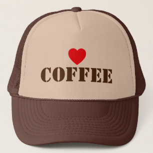 Ich liebe Kaffee™ Trucker-Mütze Truckerkappe