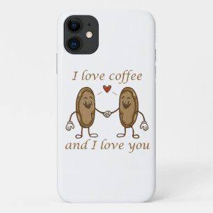 Ich Liebe Kaffee und ich Liebe Sie Case-Mate iPhone Hülle