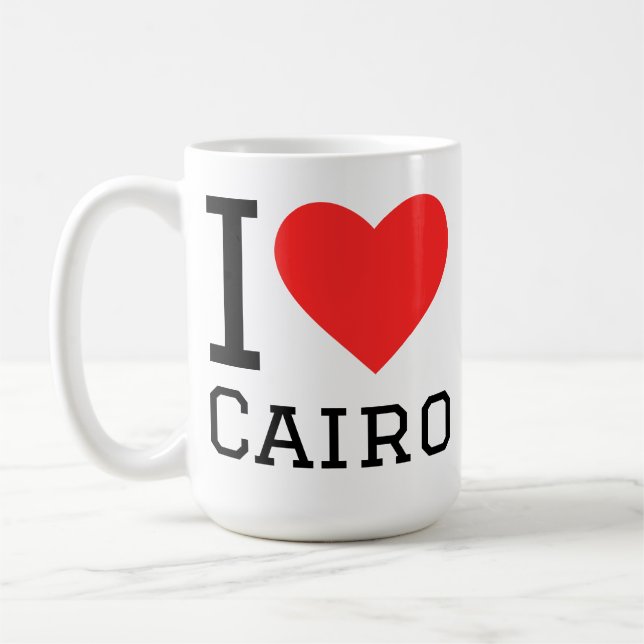 Ich liebe Kairo  Kaffeetasse (Links)