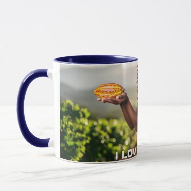 ICH LIEBE KAKAO TASSE (Links)