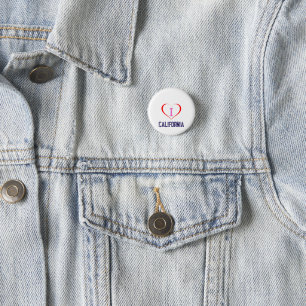Ich liebe Kalifornien Button