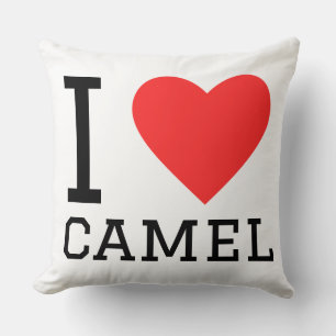 Ich liebe Kamel Kissen