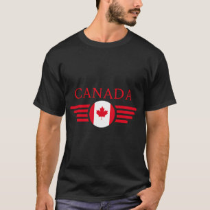 Ich liebe Kanada, Eleganz-Stil-Design T-Shirt
