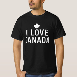 Ich liebe Kanada ,Kanada-Tag,Kanada,kanadisch,Ahor T-Shirt