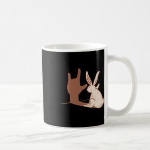 Ich liebe Kaninchen ASL-Handgeste Gehörloser Hörve Kaffeetasse