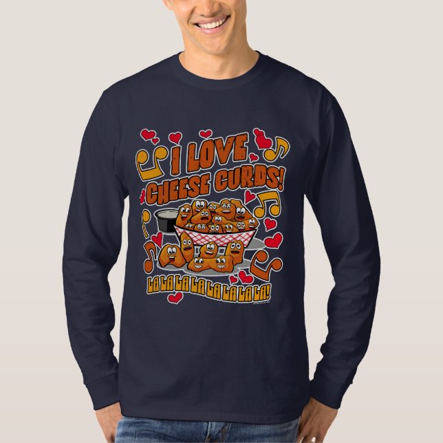 Ich Liebe Käsekorden! T-Shirt (Vorderseite)